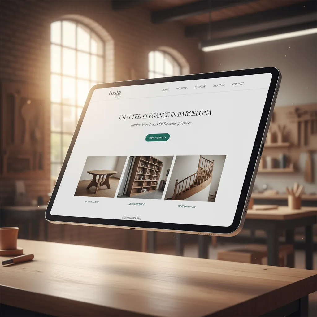 Diseño Web en Barcelona: Páginas Web con SEO Integrado service illustration