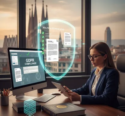 Servicios de Consultoría y Adecuación RGPD Operacional service illustration